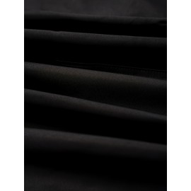 Versatile straight black assault pants for men and women, outdoor waterproof mountaineering wide-leg pants, loose casual large size overalls