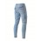 Men's Casual Flap Pocket Skinny Jeans, Chic Street Style Medium Stretch Denim Pants