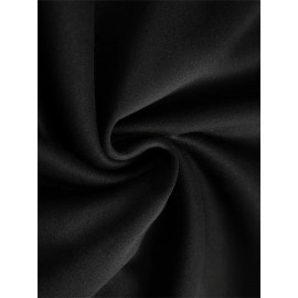 ME VS ME Print, Men's Casual and Cozy Hoodies, Trendy Long Sleeve Hooded Sweatshirt, Casual Versatile Top for Autumn Winter