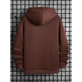 IT'S A JAY THING Print Hoodie, Cool Hoodies For Men, Casual Hooded Sweatshirt With Kangaroo Pocket For Winter And Fall