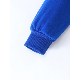 IT'S A JAY THING Print Hoodie, Cool Hoodies For Men, Casual Hooded Sweatshirt With Kangaroo Pocket For Winter And Fall